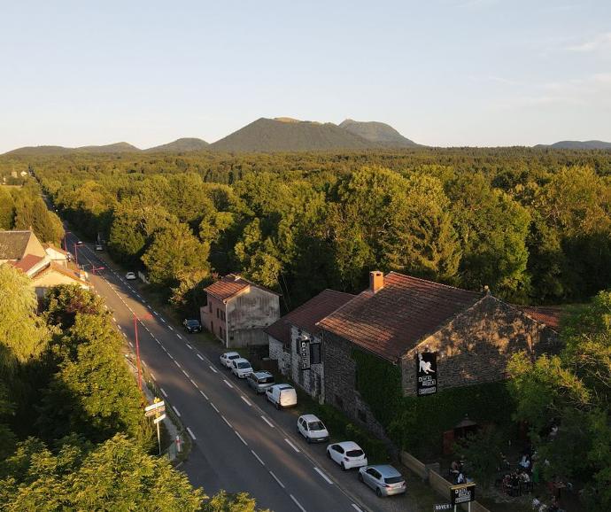projet dark lab microbrasserie artisanale en auvergne vue drone brasserie dark lab
